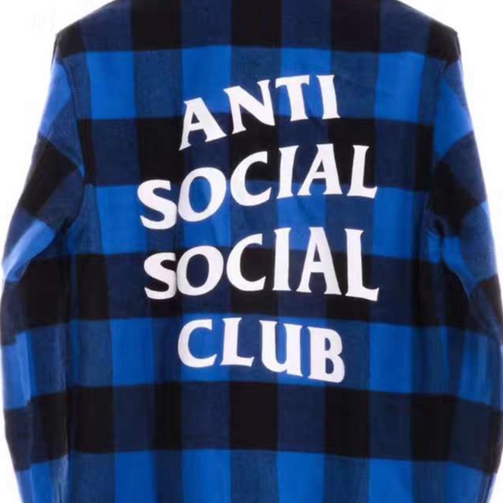 Anti Social Social Club ASSC Flannel Shirt